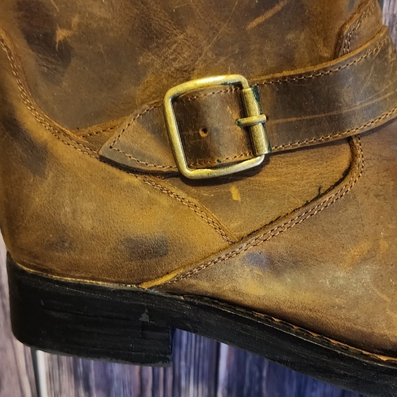 Jeffrey Campbell Distressed vintaged leather Boots - Picture 7 of 11